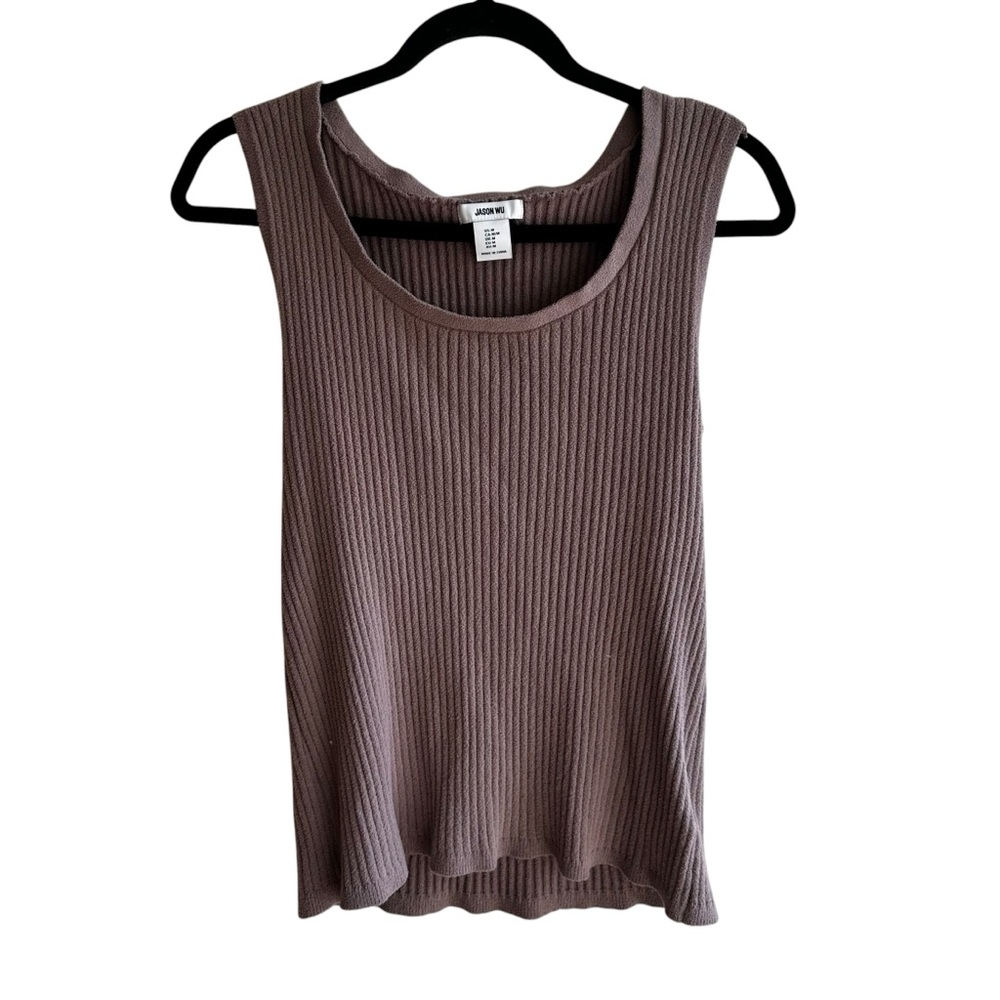 Jason Wu Soft Plush Ribbed Tank Top